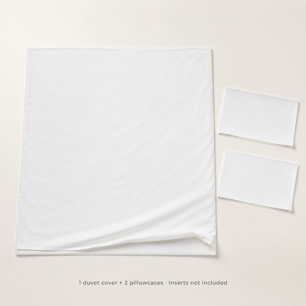 Washed Cotton Duvet Cover Set