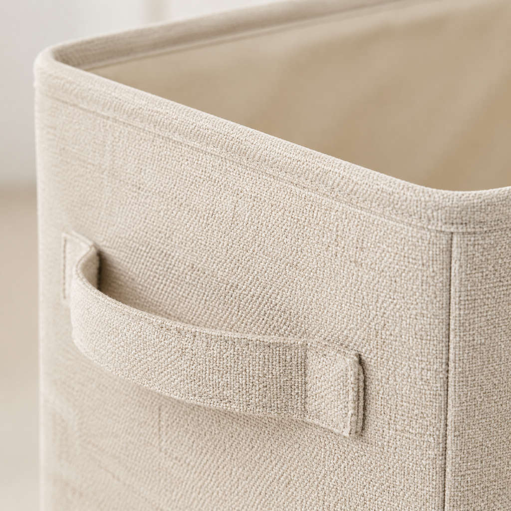 Collapsible Fabric Storage Basket Set
