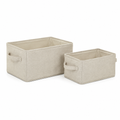 Collapsible Fabric Storage Basket Set