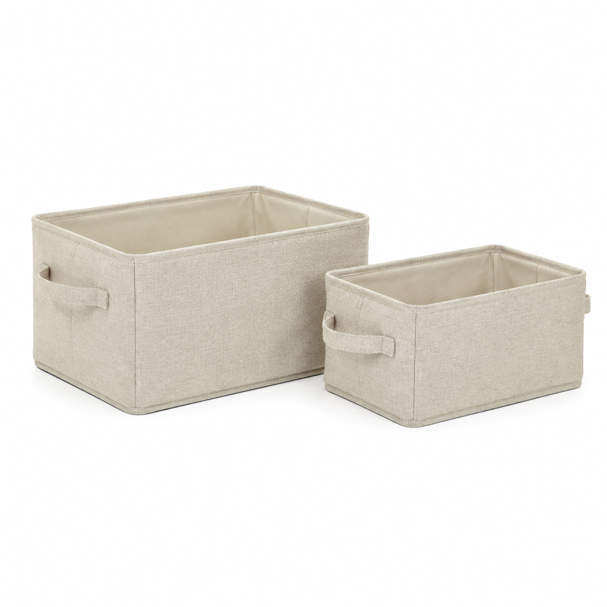 Collapsible Fabric Storage Basket Set