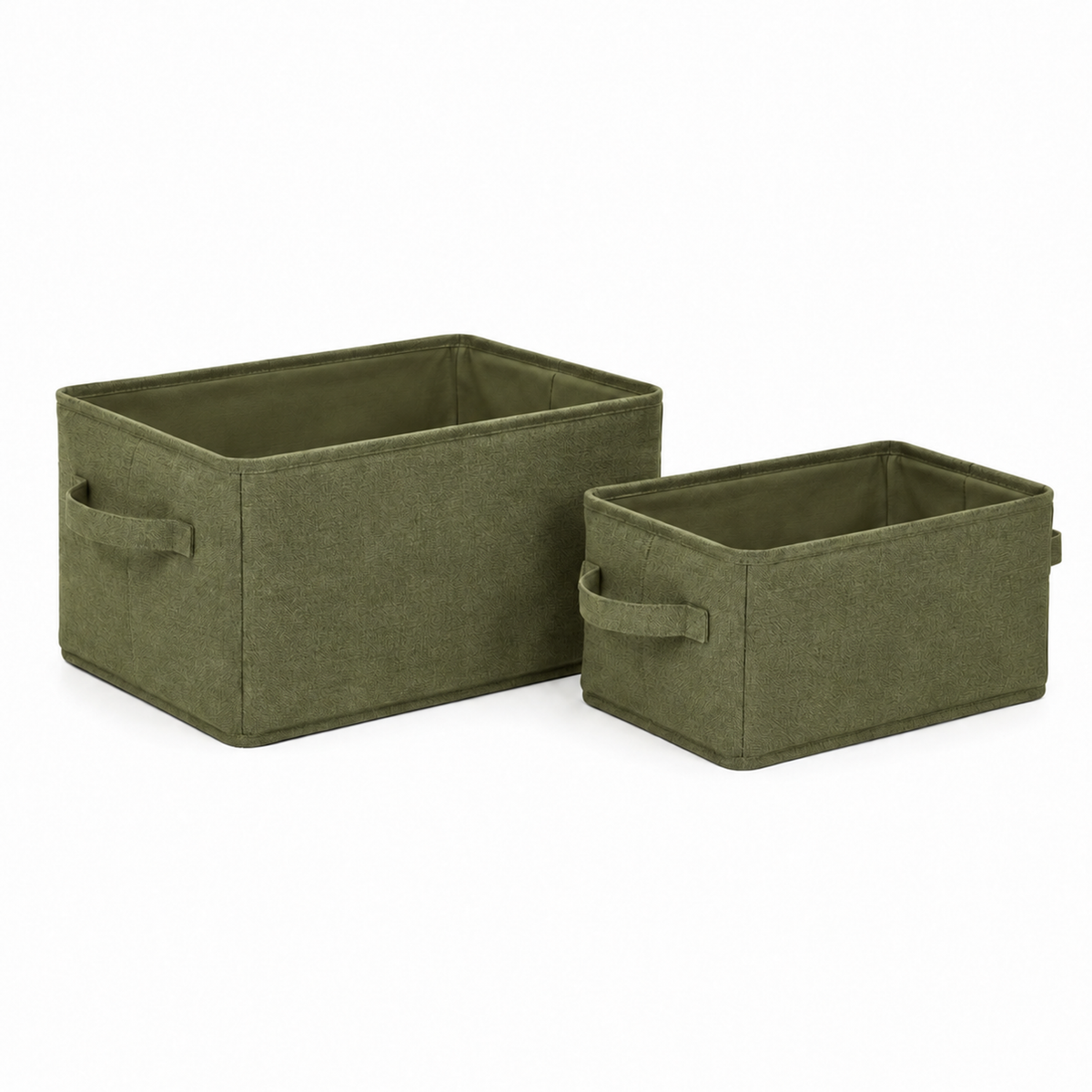 Collapsible Fabric Storage Basket Set