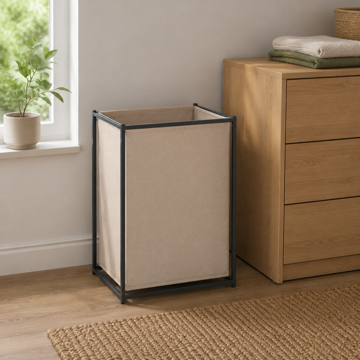 Structured Laundry Hamper