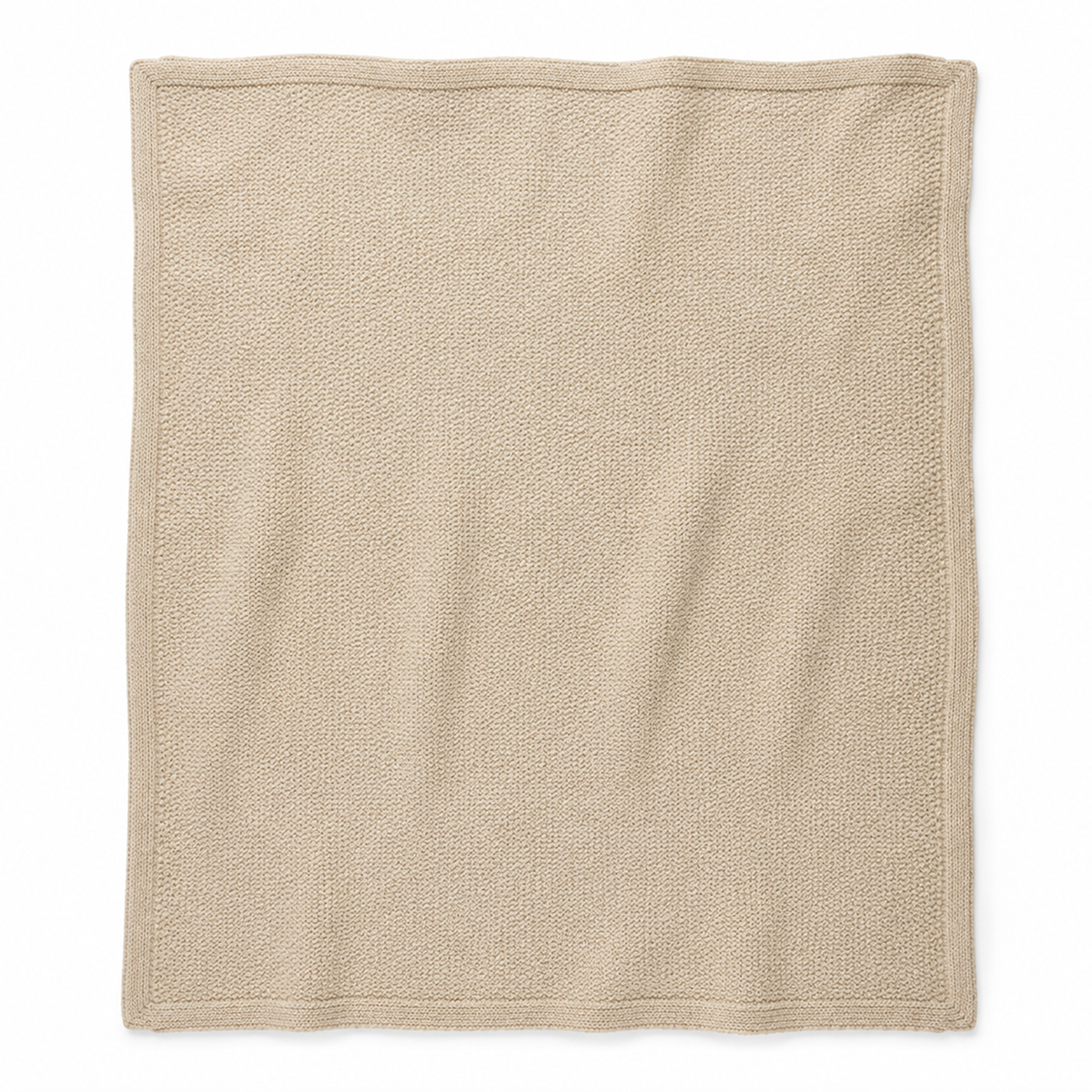 Textured Knit Throw Blanket