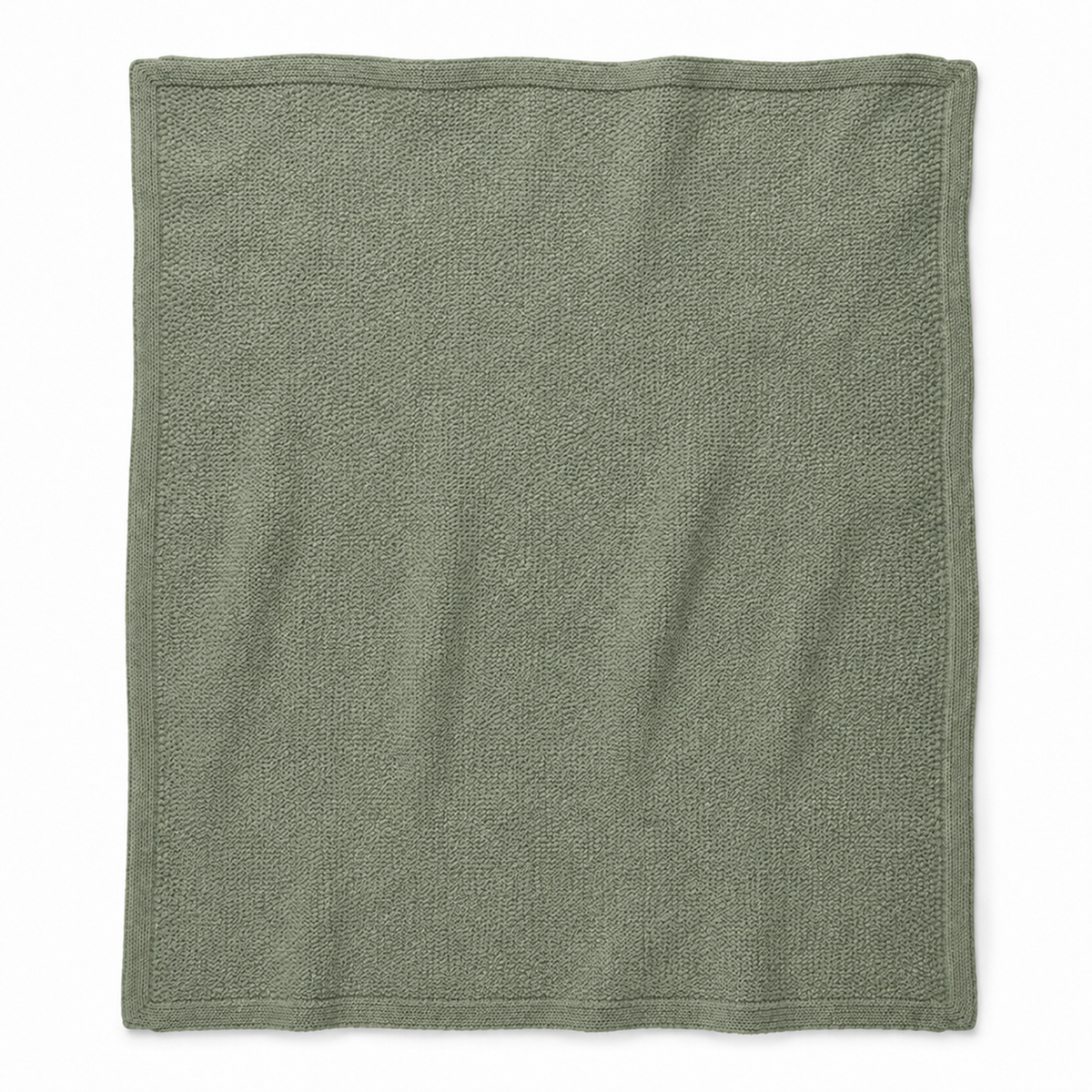 Textured Knit Throw Blanket