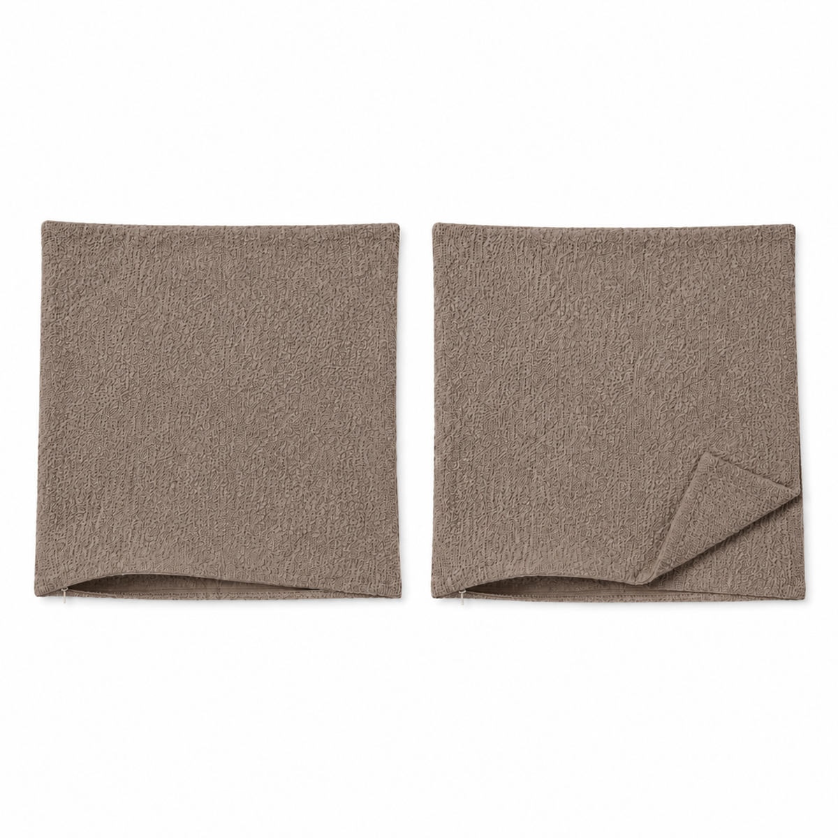 Bouclé Decorative Pillow Cover Set