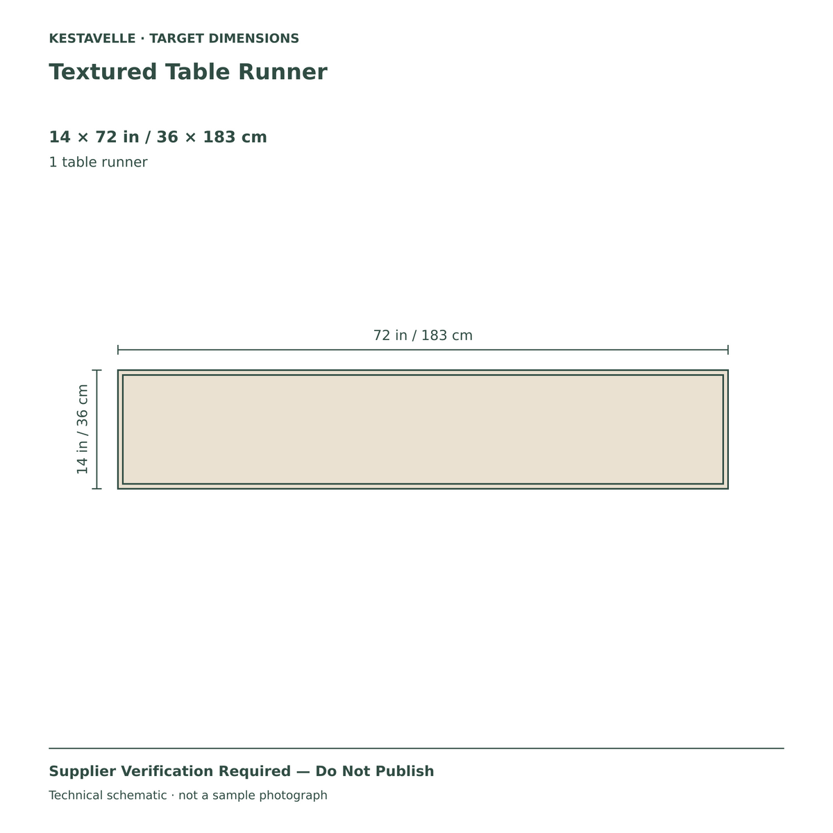 Textured Table Runner