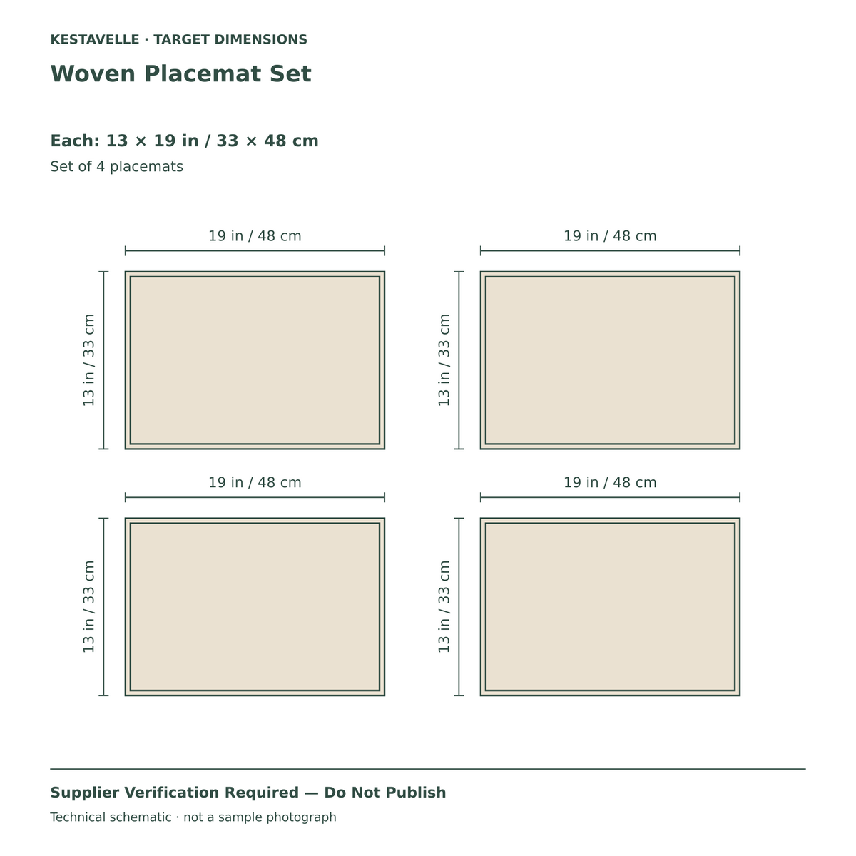 Woven Placemat Set