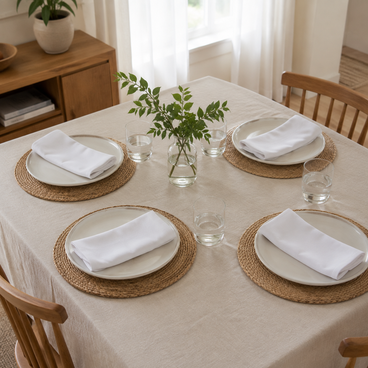 Reusable Cloth Napkin Set